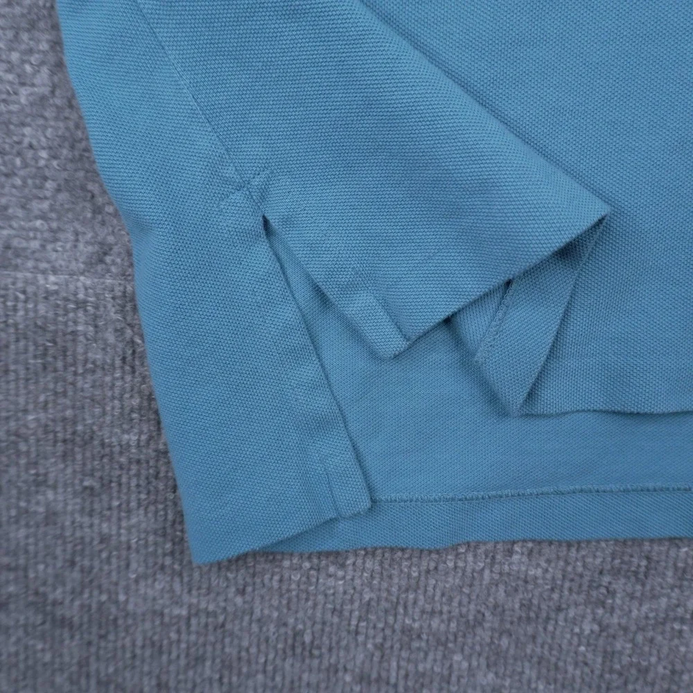 Polo Ralph Lauren Polo Shirt Mens 2XLT Blue Short Sleeve Mesh Cotton Pony Logo